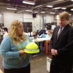 Allegheny County Executive Rich Fitzgerald visits PBA Industries.